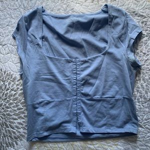 Abercrombie & Fitch Corset Crop Top